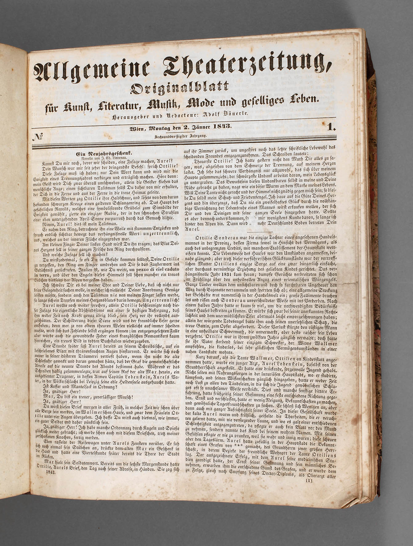 Allgemeine Theaterzeitung 1843