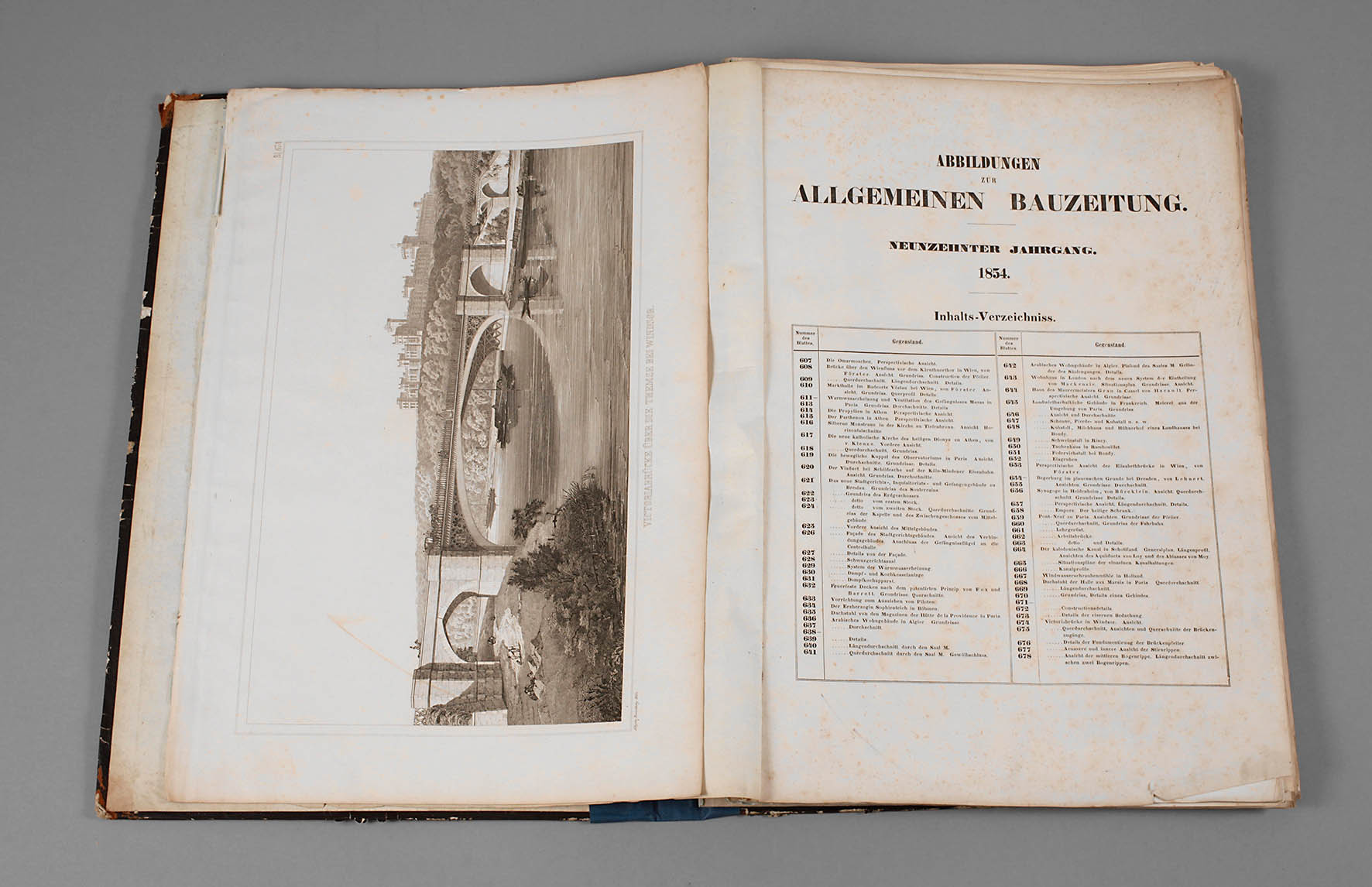 Allgemeine Bauzeitung 1854