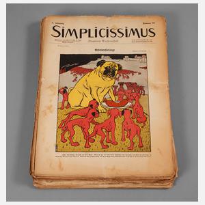 Simplicissimus 1903/04 und 1906/07