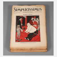 Simplicissimus 1907 bis 1909111