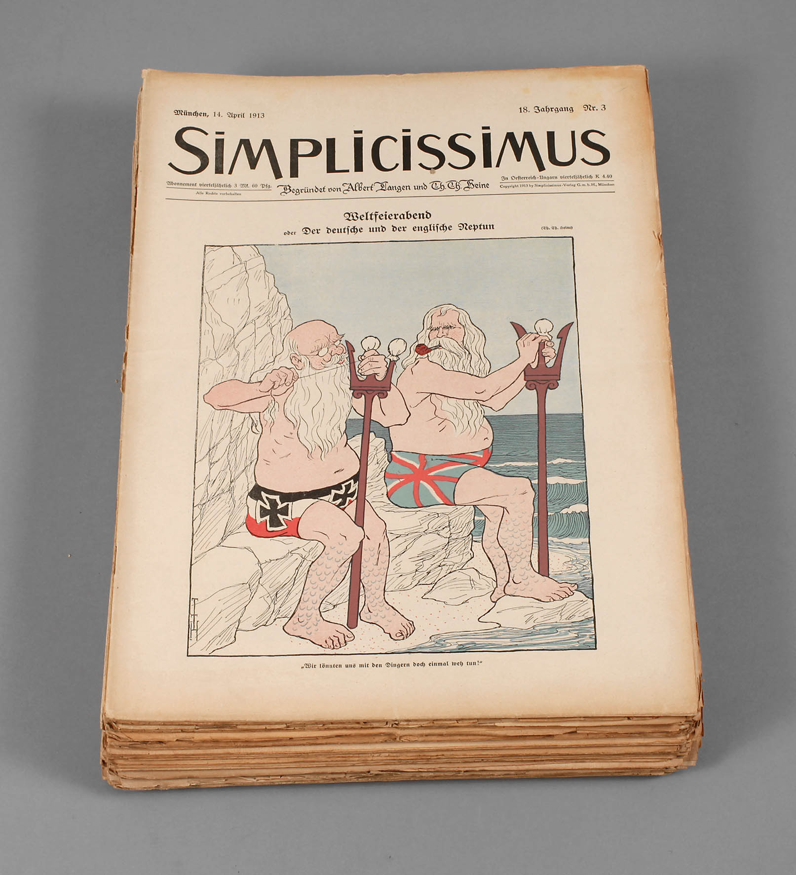 Simplicissimus 1913 bis 1918