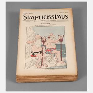 Simplicissimus 1913 bis 1918