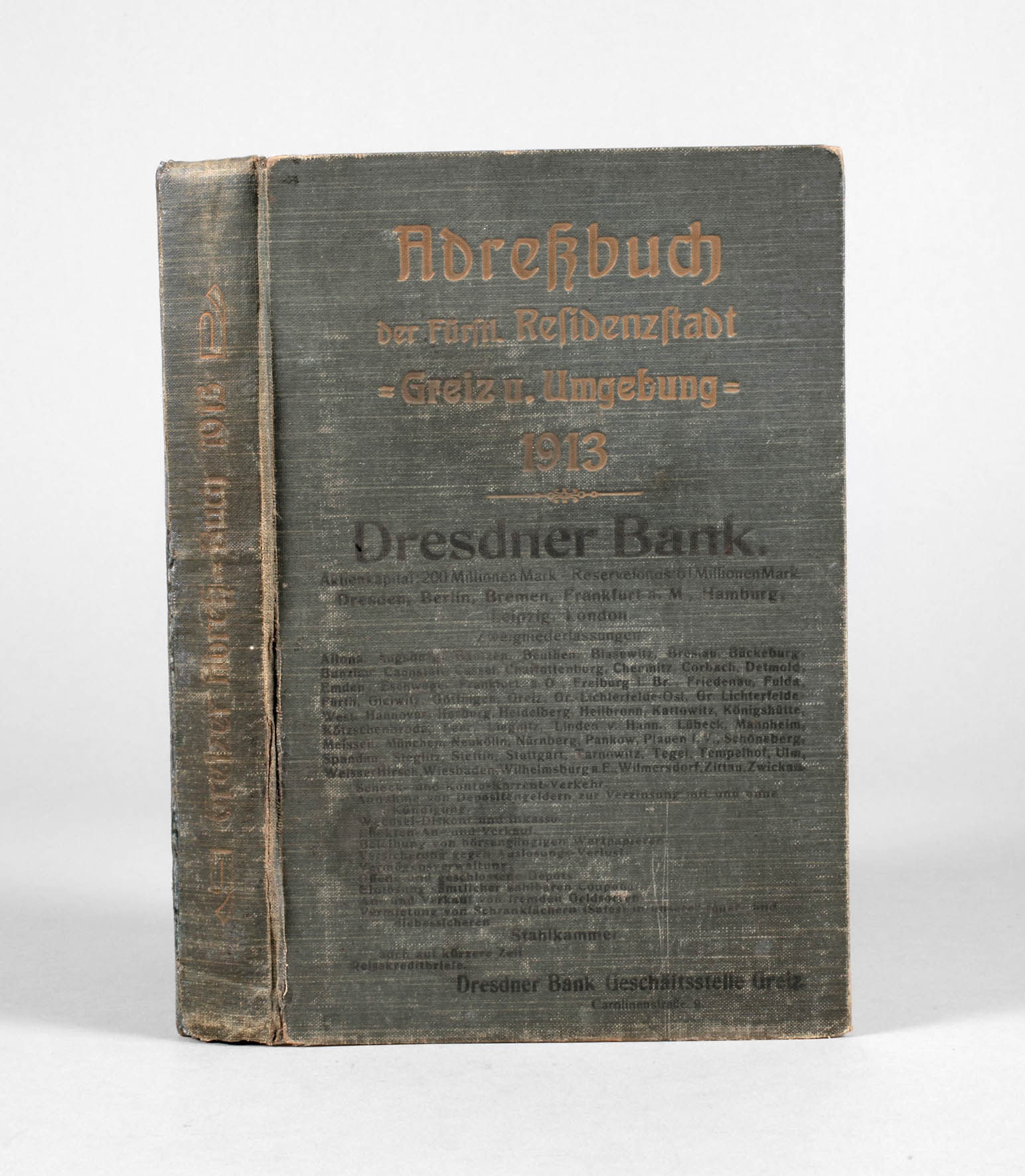 Adressbuch Greiz 1913