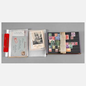 Belege und und Ganzsachen Europa/Übersee