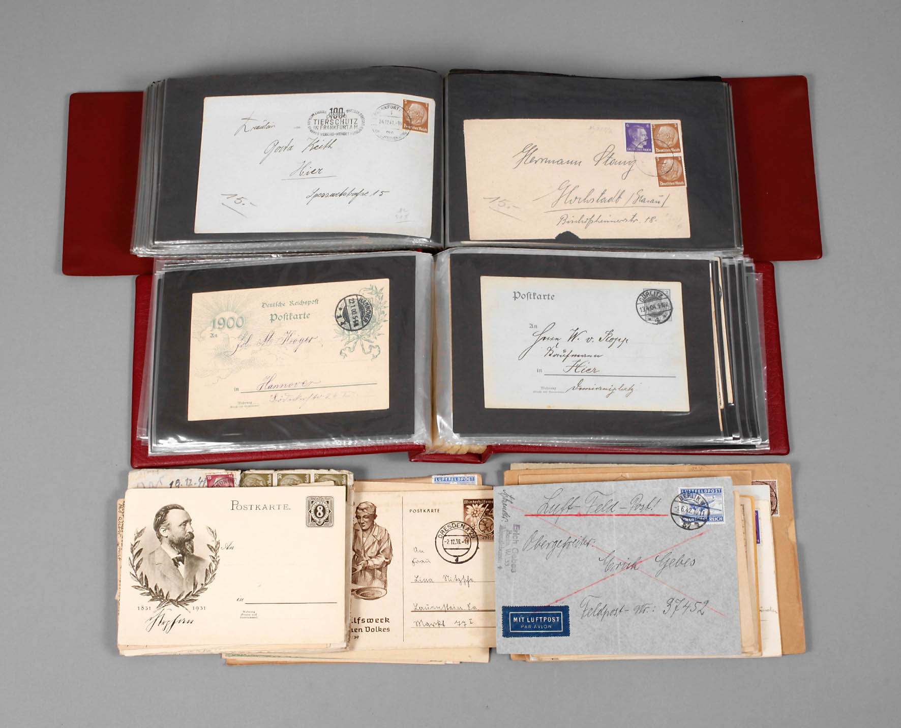 Ganzsachen und Belege DR