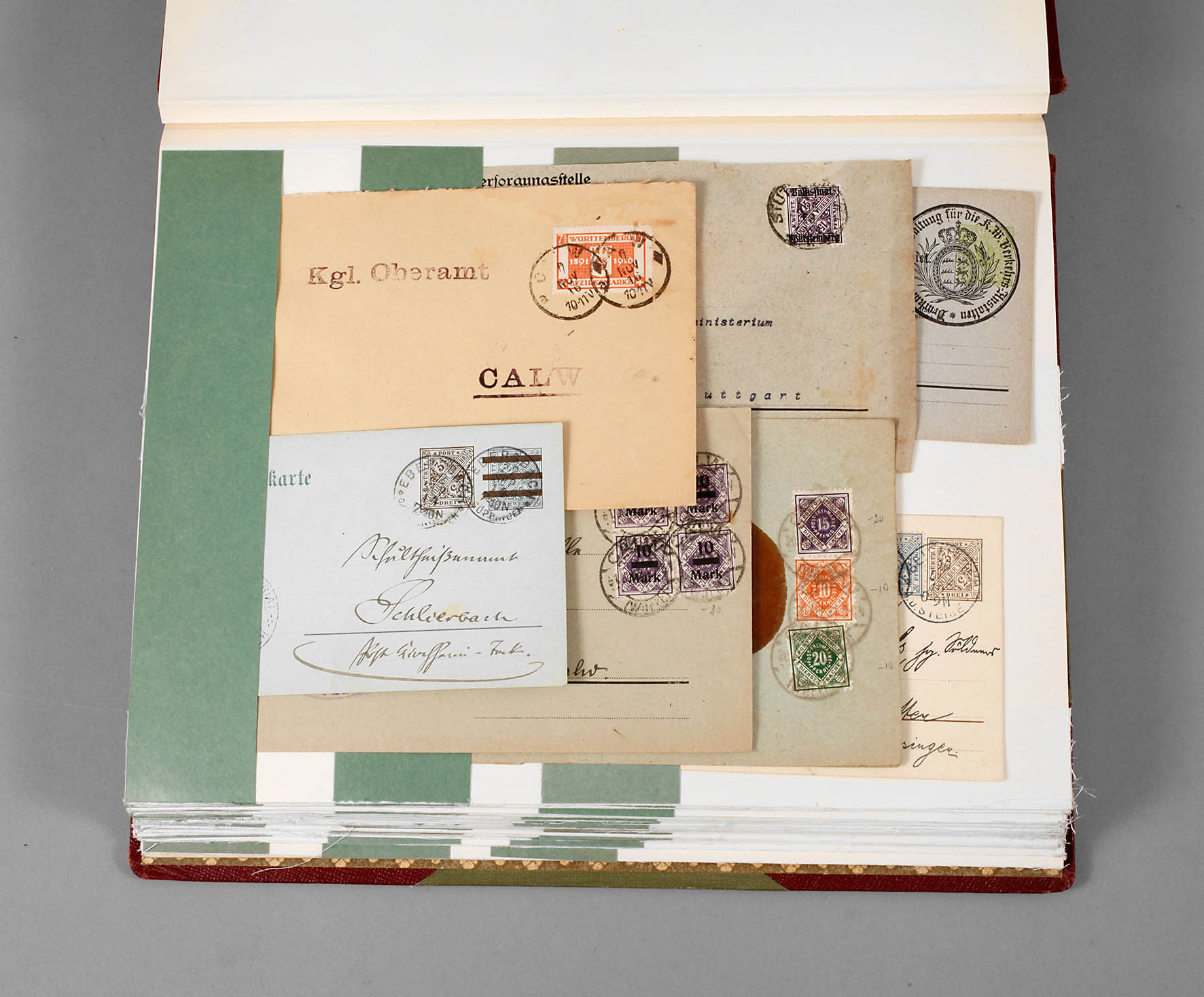 Album Ganzsachen und Belege