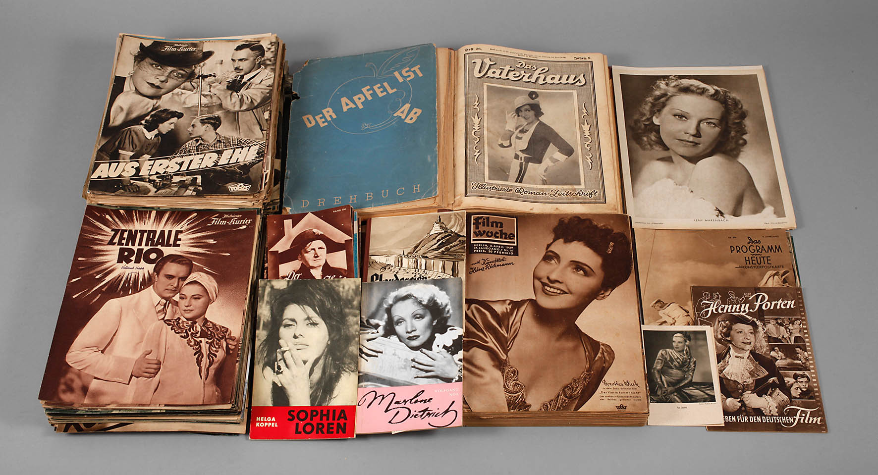 Großes Konvolut Filmzeitschriften