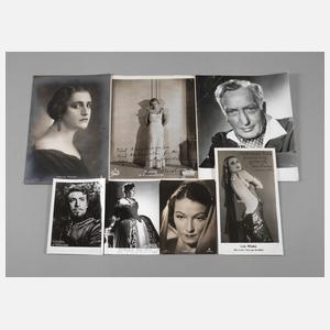 Sammlung Autografen Schauspieler