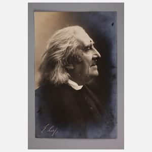 Portraitfoto Franz Liszt