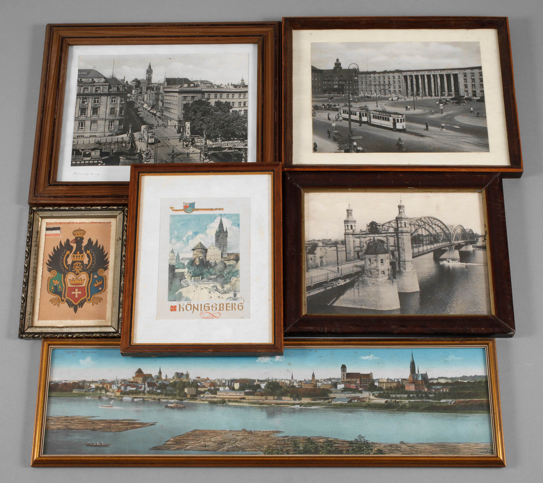 Konvolut Stadtansichten Ostpreußen