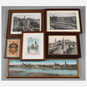 Konvolut Stadtansichten Ostpreußen
