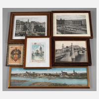 Konvolut Stadtansichten Ostpreußen111