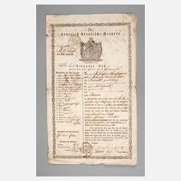 Urkunde Preußen 1824111