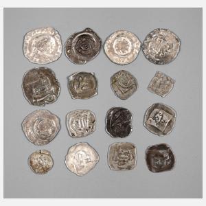 Konvolut Brakteaten und Pfennige