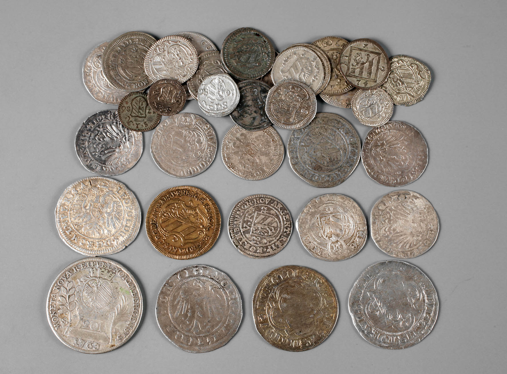 Großes Konvolut Nürnberger Kleinmünzen