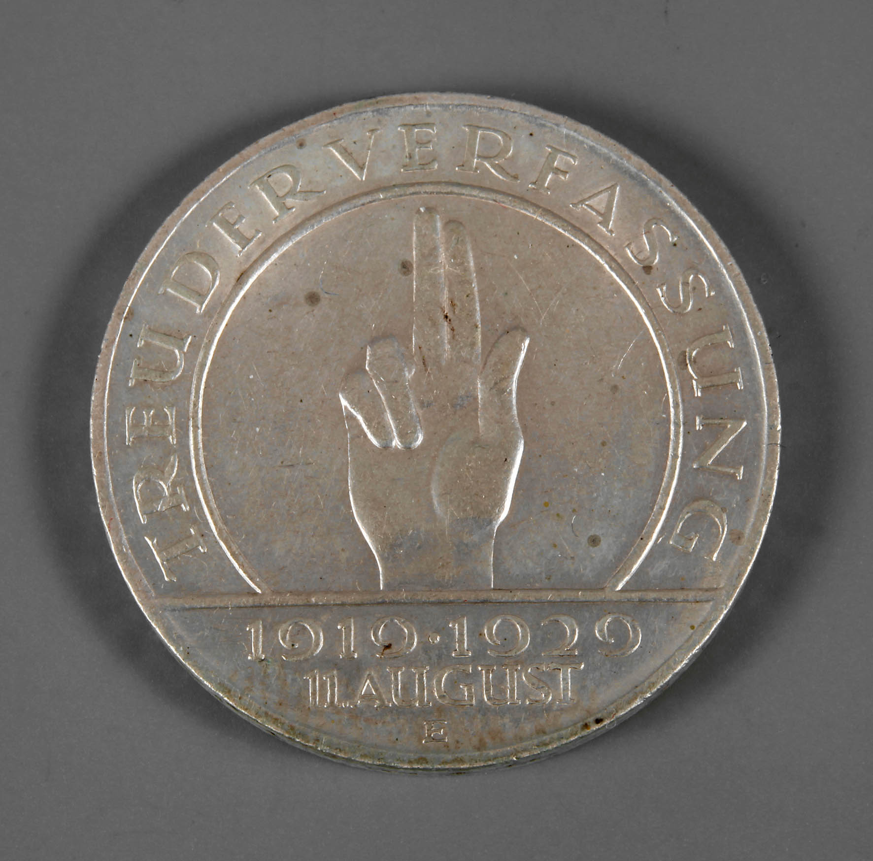 Drei Mark Weimarer Republik