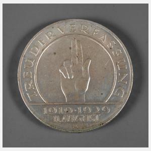 Drei Mark Weimarer Republik