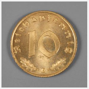 Zehn Pfennig III. Reich