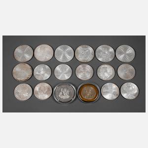 Posten Silbermünzen BRD