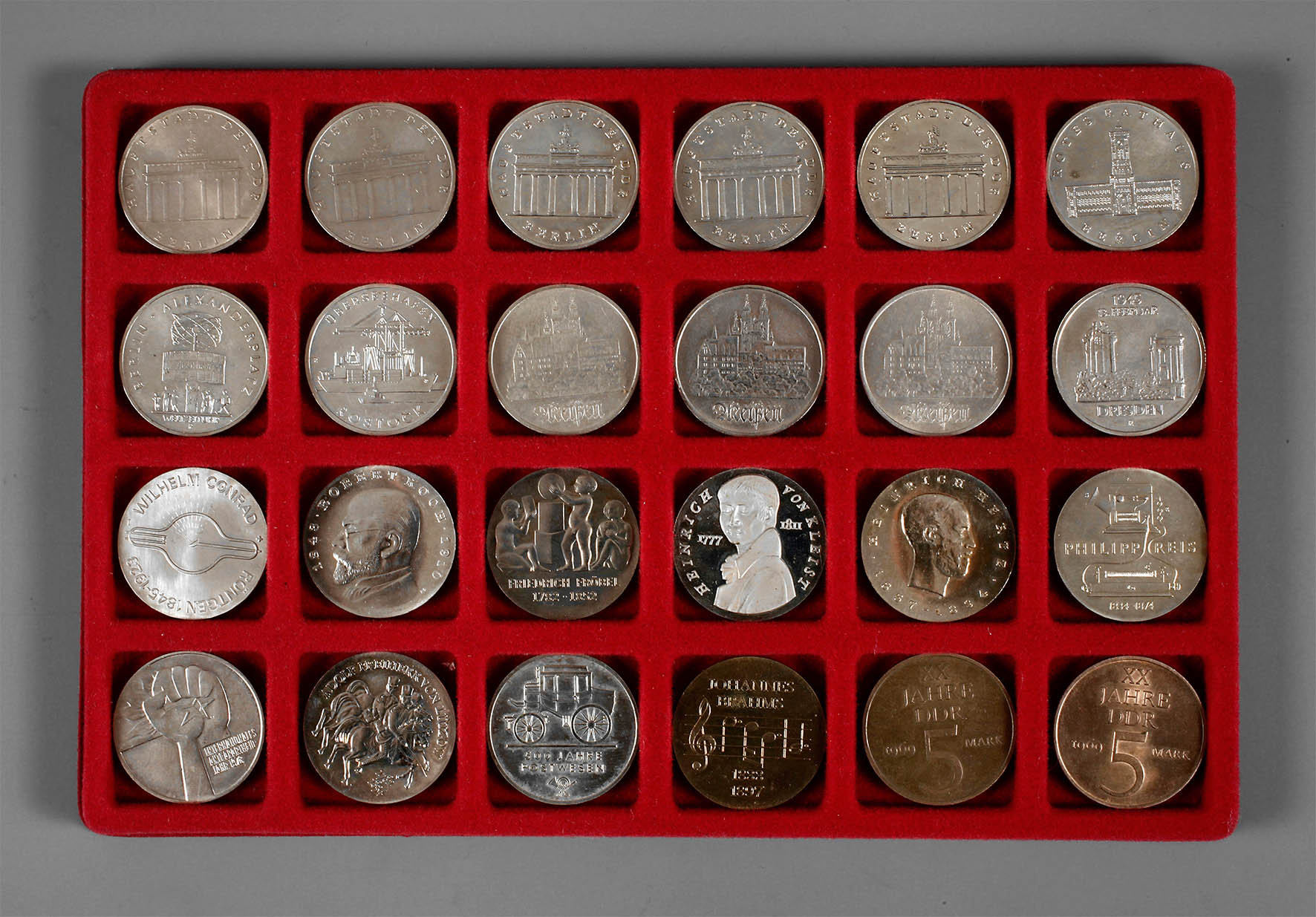 Posten Sondermünzen DDR