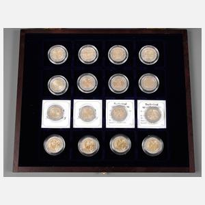 Posten Sonder-Euromünzen