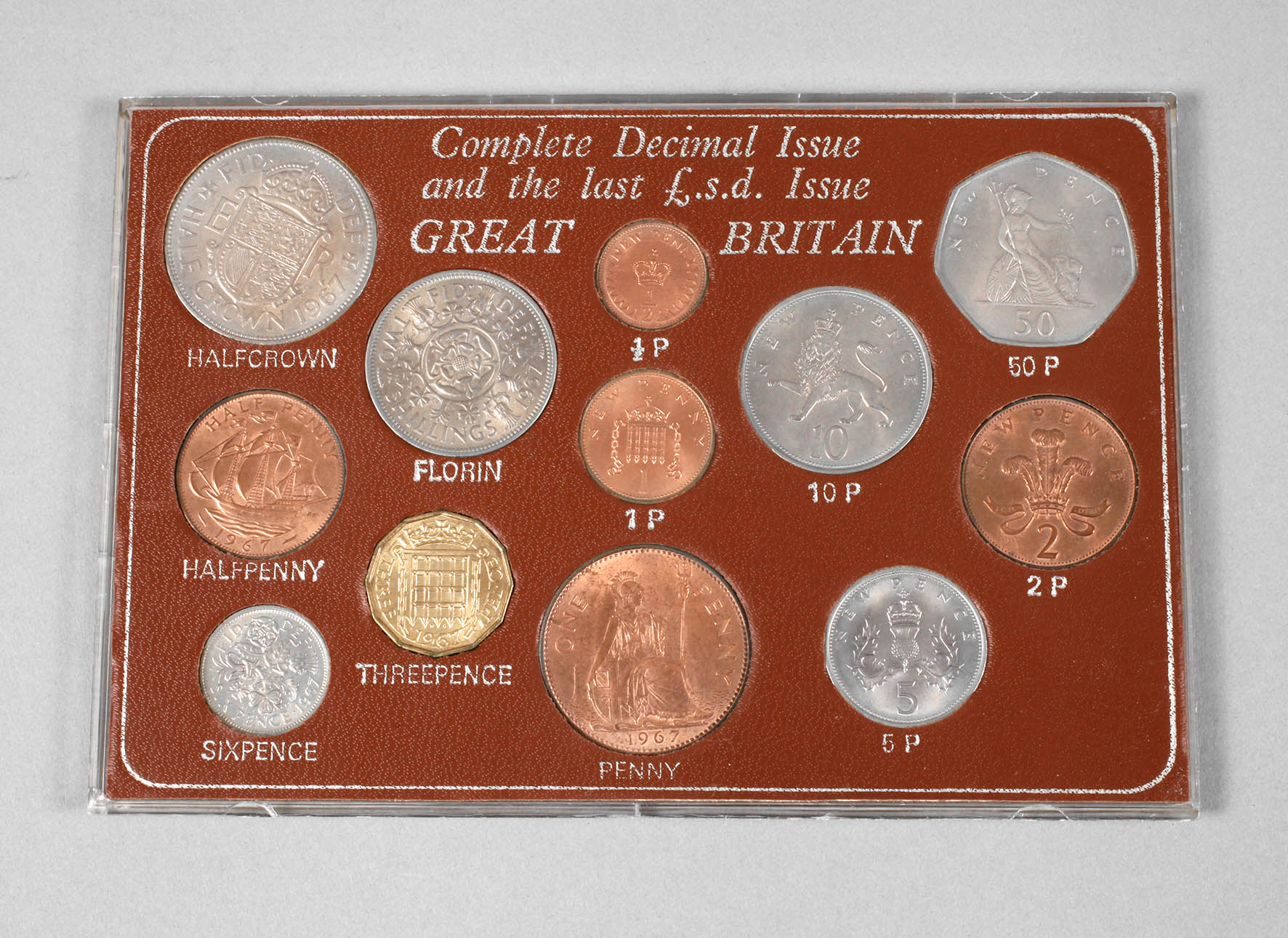 Münzsatz Großbritannien 1967