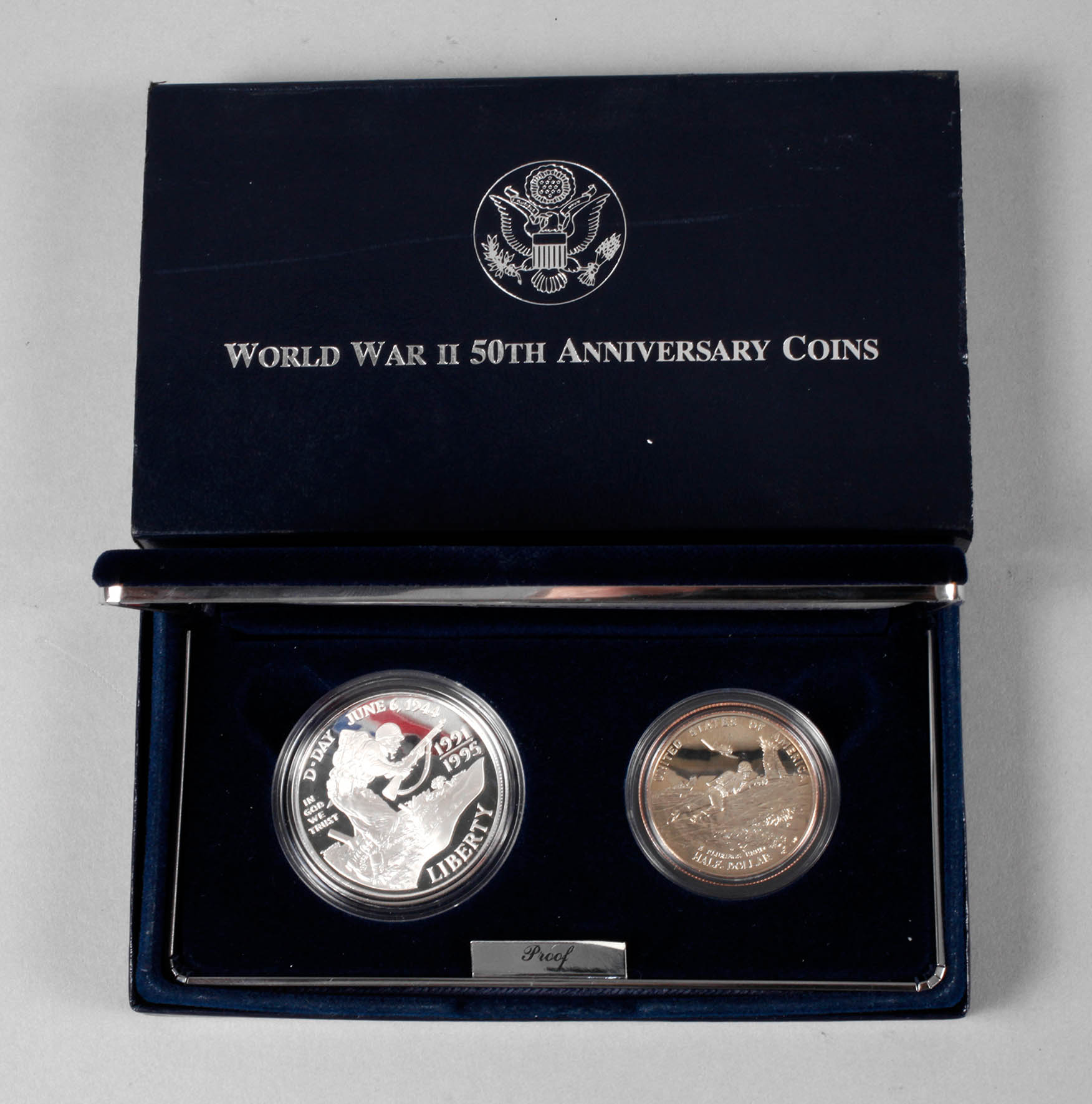 Zwei Gedenkmünzen USA