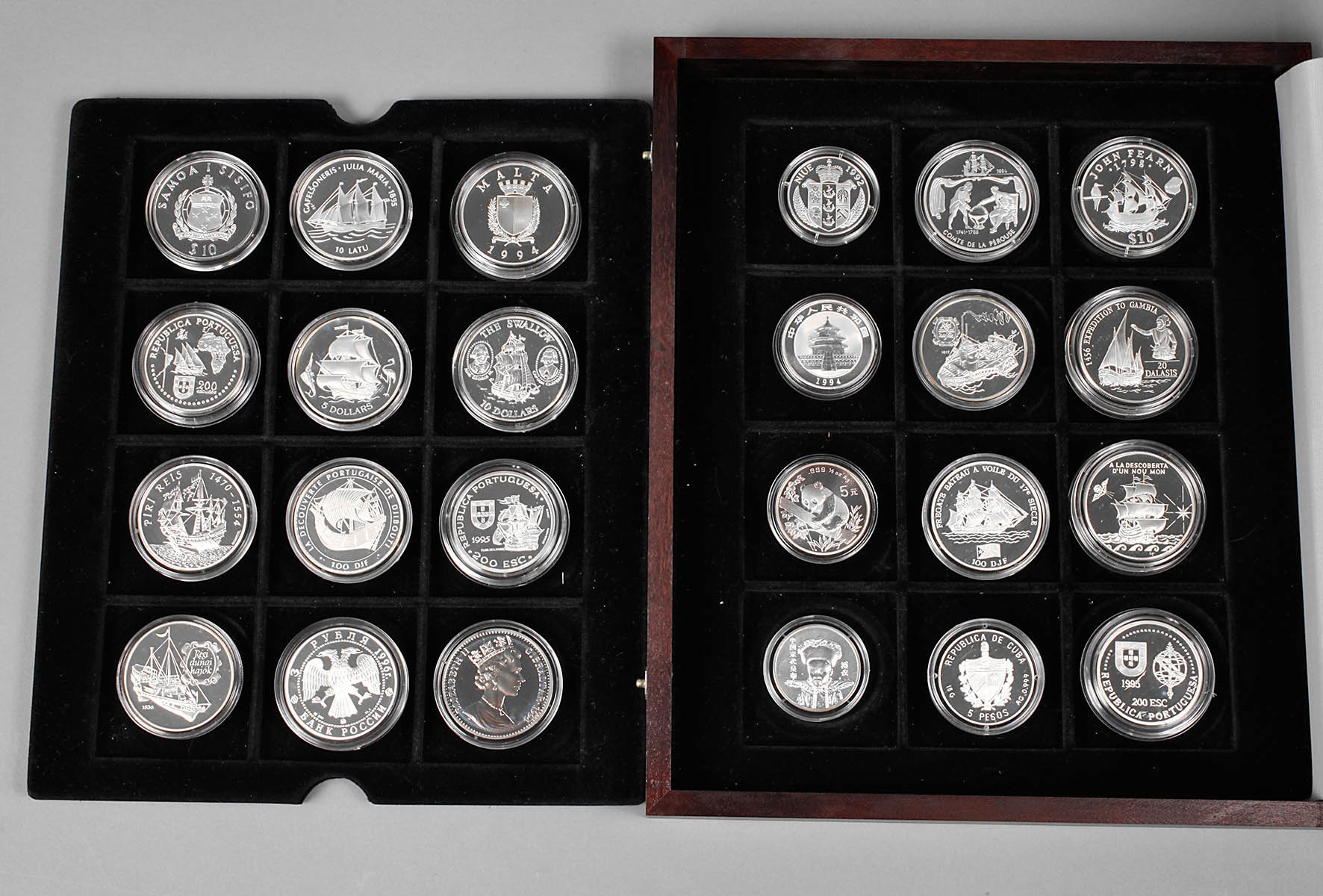 Konvolut Feinsilbermünzen Seefahrt