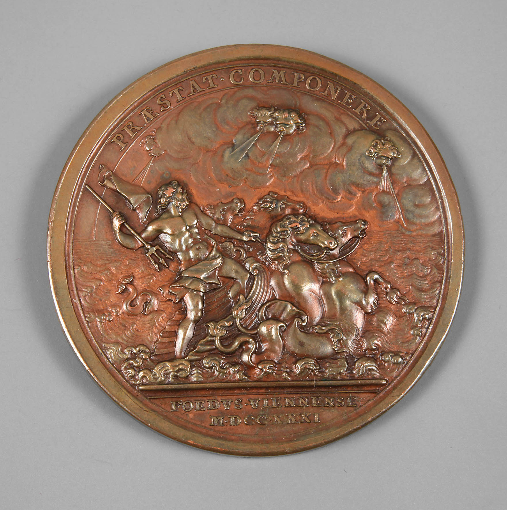 Messingmedaille England