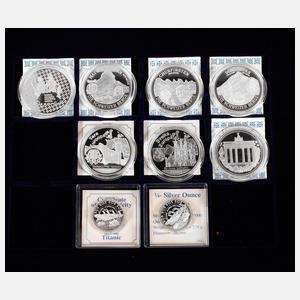 Neun Silbermedaillen Europa