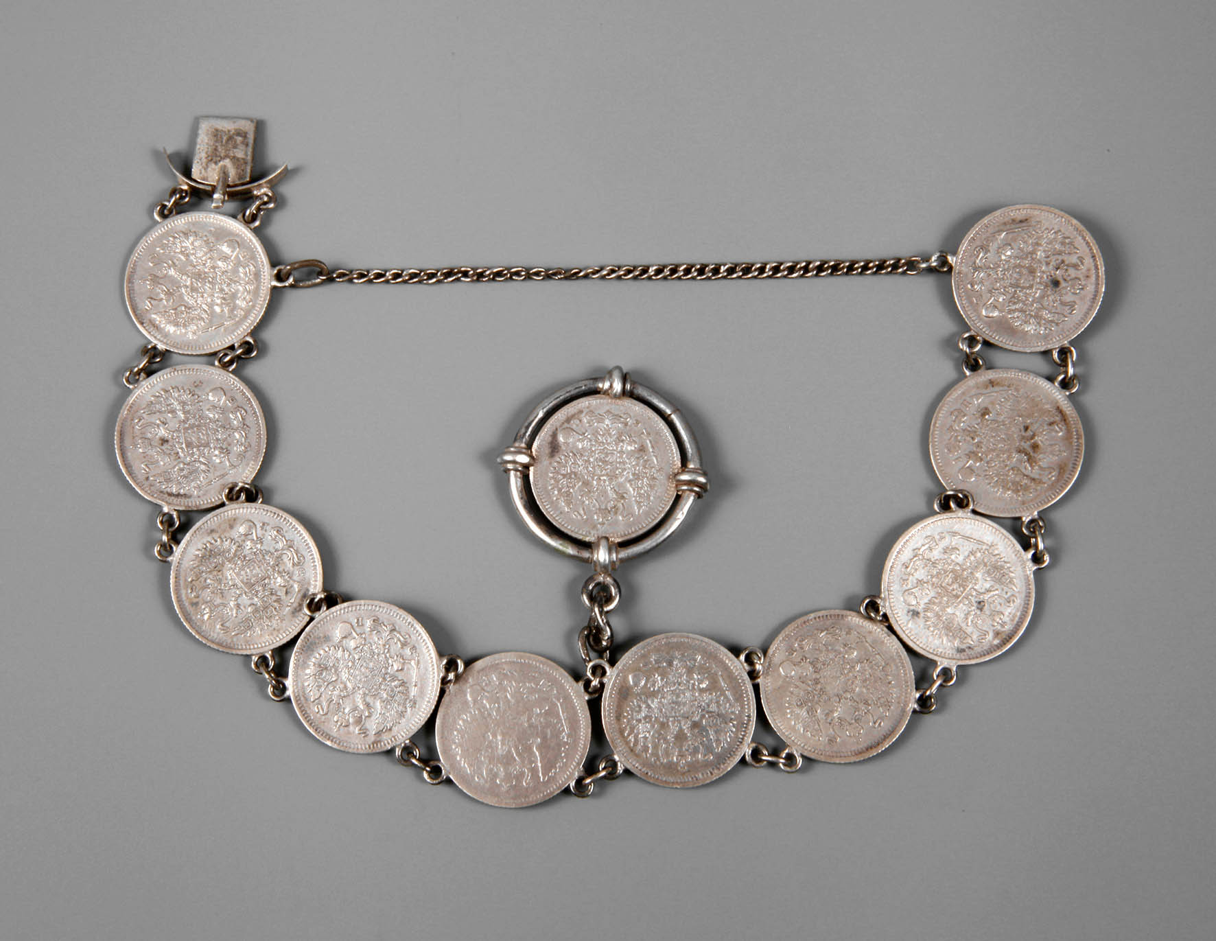 Münzarmband Russland