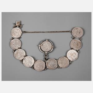 Münzarmband Russland