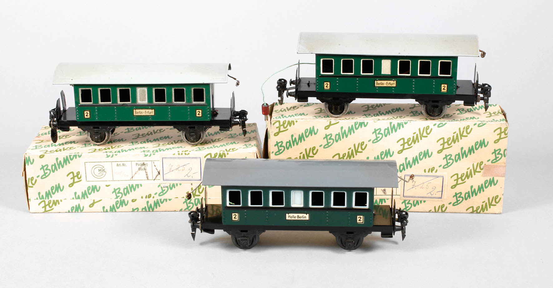 Zeuke drei Personenwagen