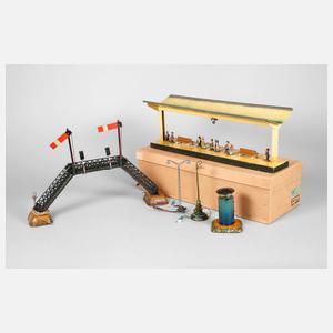 Konvolut Eisenbahnzubehör