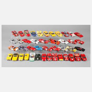 Sammlung Modellautos Ferrari