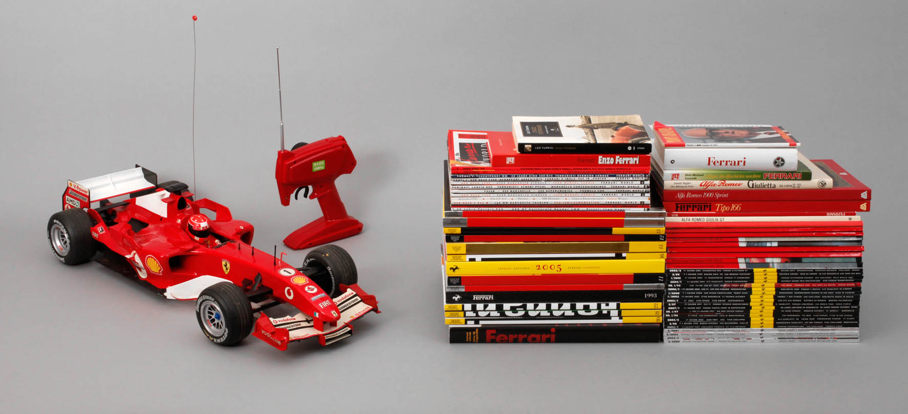 Sammlung Ferrari Literatur und Modell