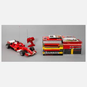 Sammlung Ferrari Literatur und Modell