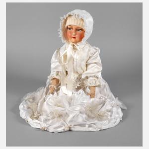 Luigi Furga & Co. große Porzellankopfpuppe