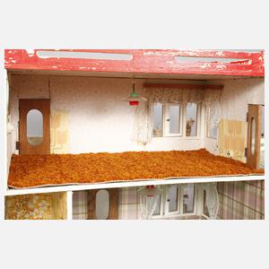 Großes Puppenhaus mit Zubehör