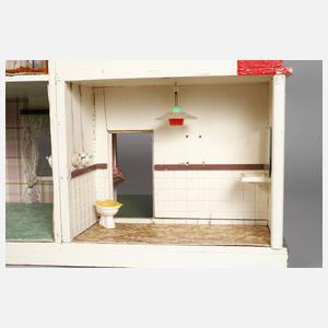 Großes Puppenhaus mit Zubehör