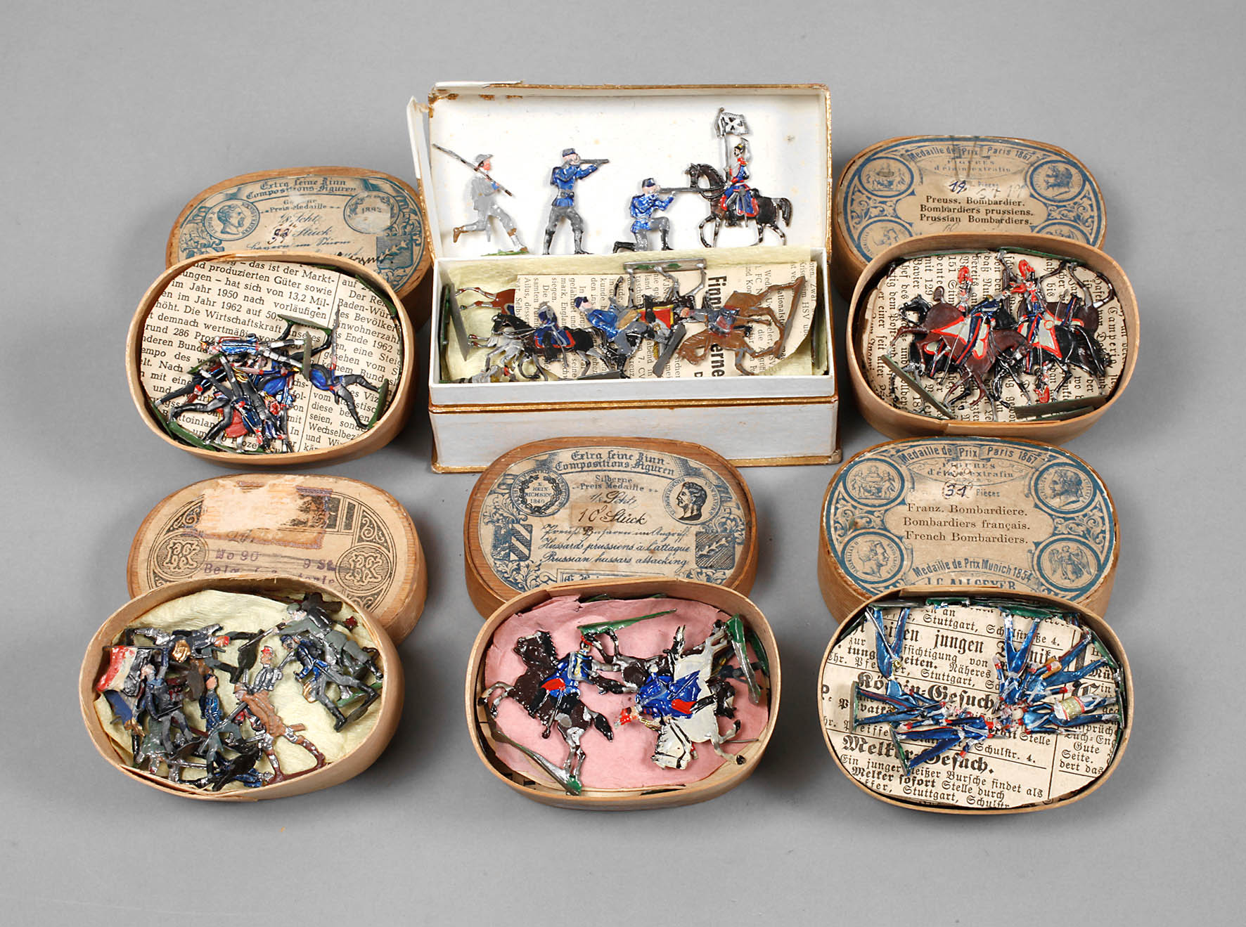 Zinnsoldaten für Panorama