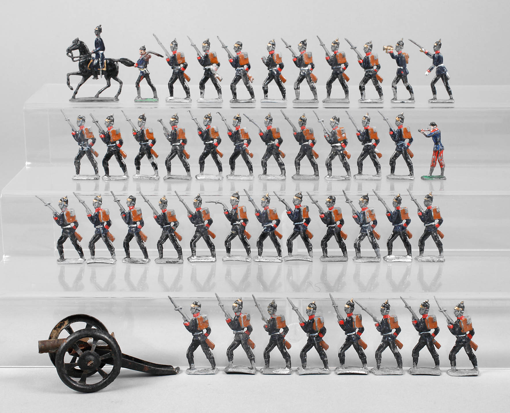 Konvolut Zinnsoldaten