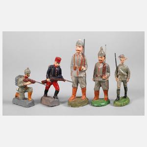 Konvolut Massesoldaten