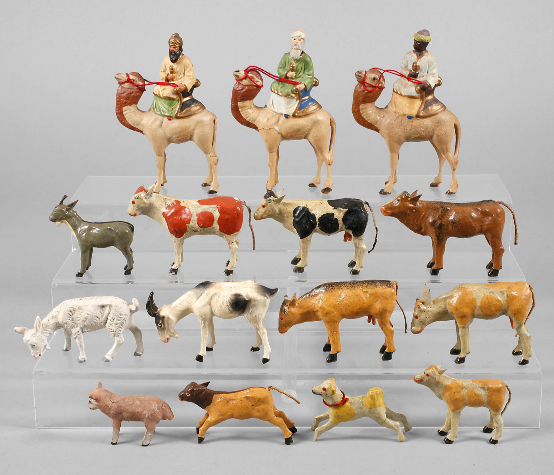 Konvolut Aufstellfiguren Erzgebirge