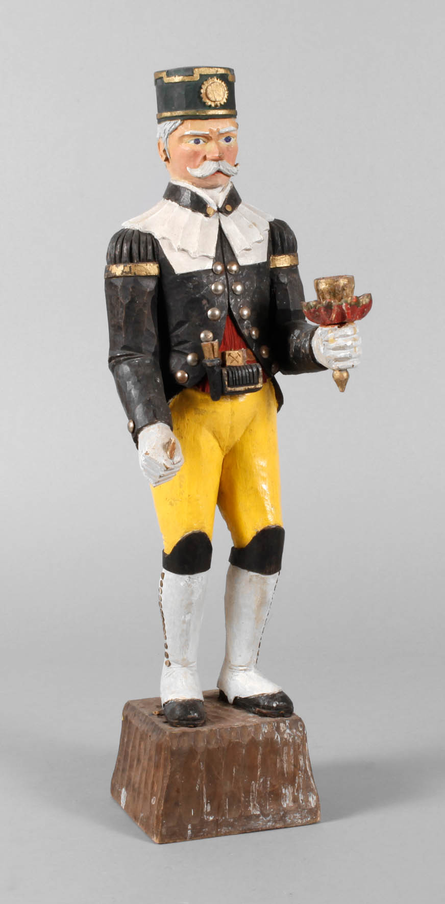 Lichterfigur als Bergmann