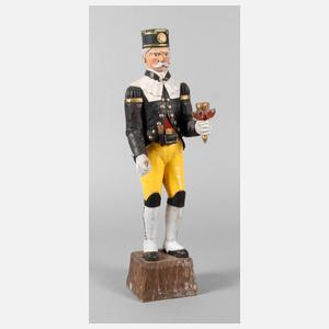Lichterfigur als Bergmann