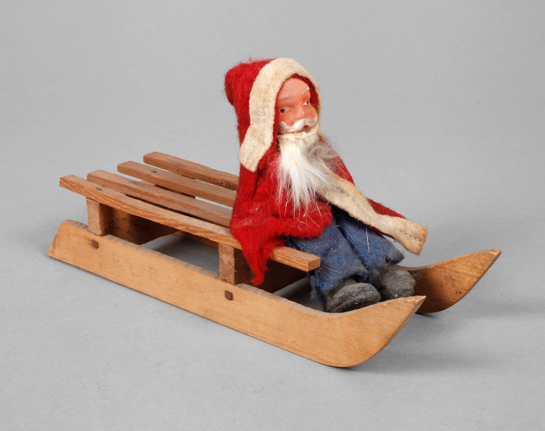 Weihnachtsmann auf Schlitten