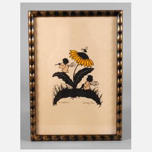 Silhouettenbild Elfenstück