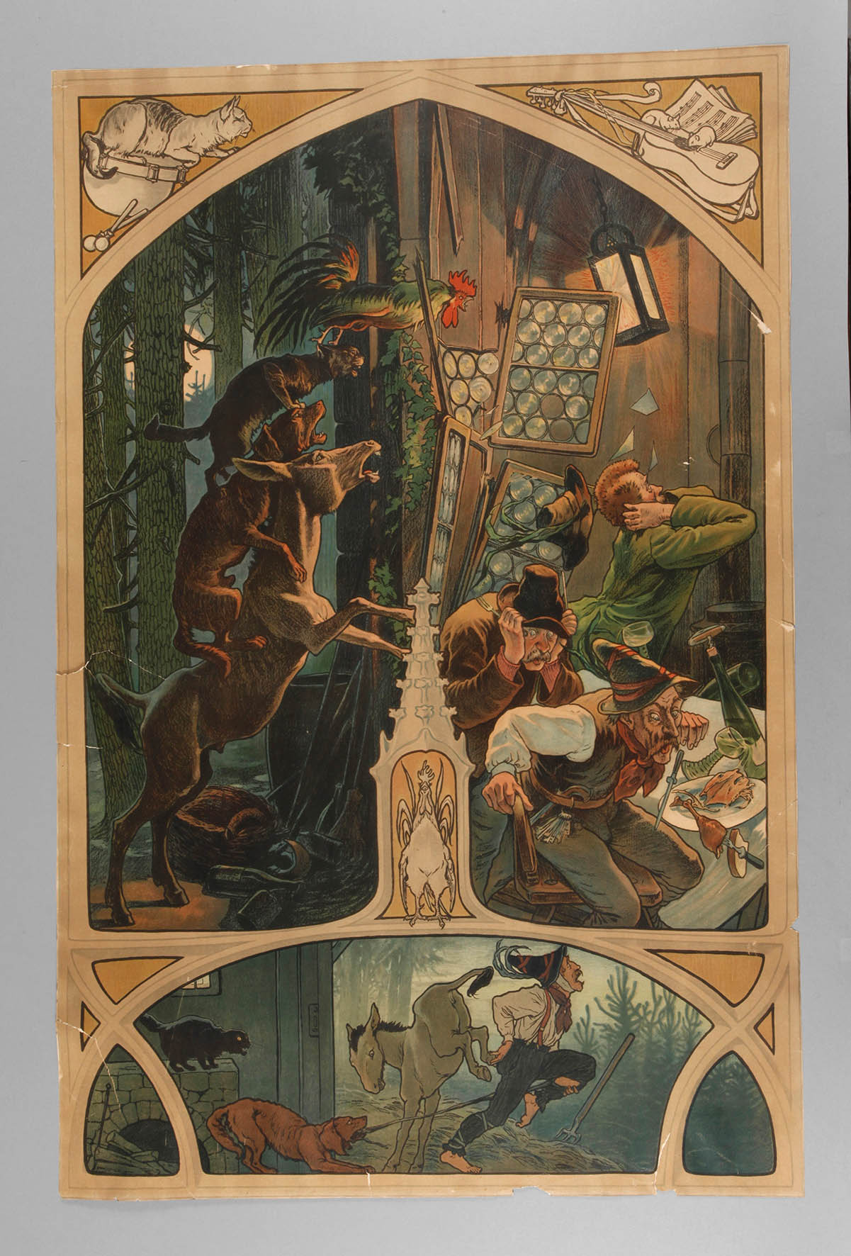 Plakat Bremer Stadtmusikanten