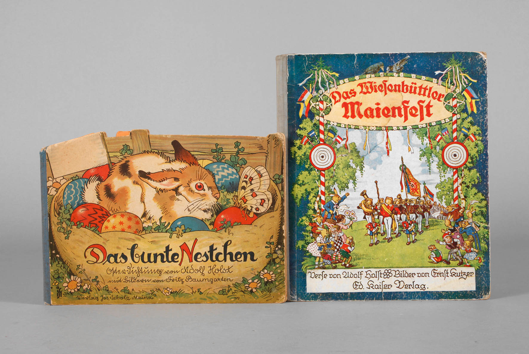 Zwei Kinderbücher von Adolf Holst